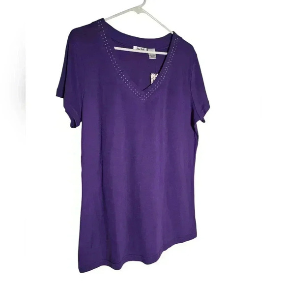 Extra Touch Blouse 1X NWT - Picture 4 of 6